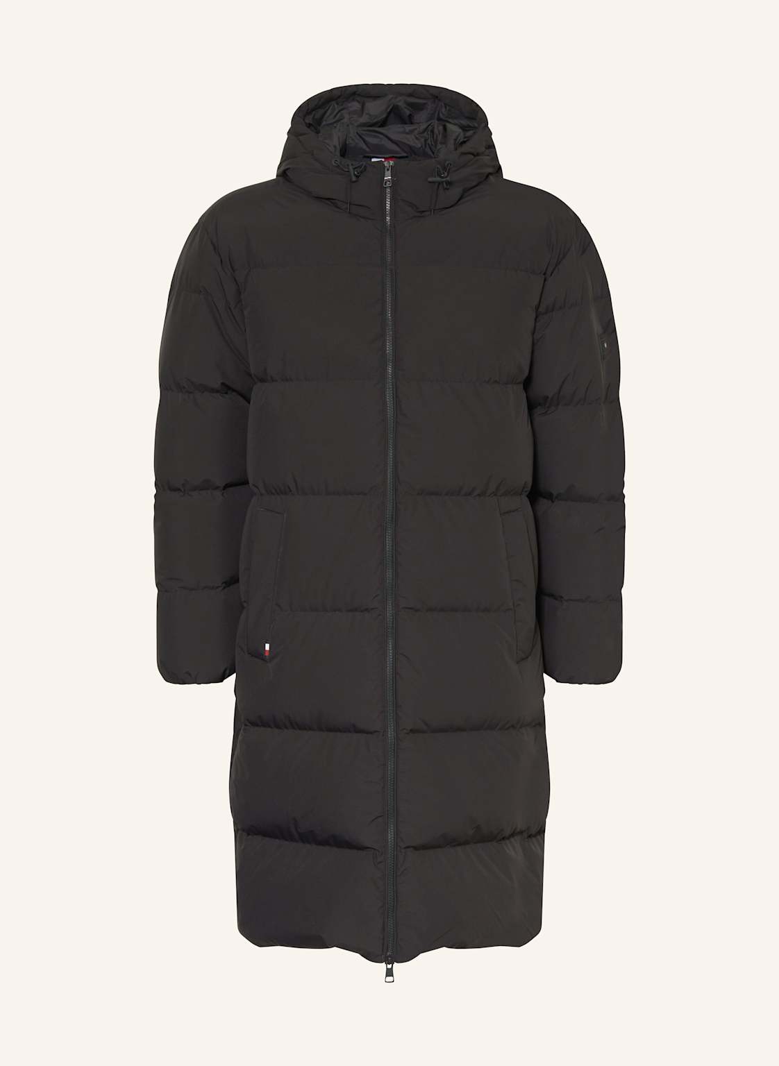 Tommy Hilfiger Płaszcz Puchowy schwarz