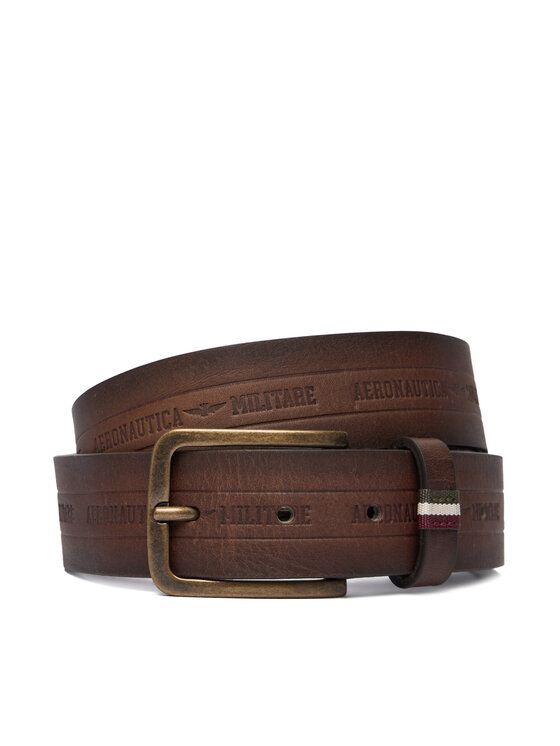 Aeronautica Militare Pasek Męski 252CP0262UPL00274 Zielony