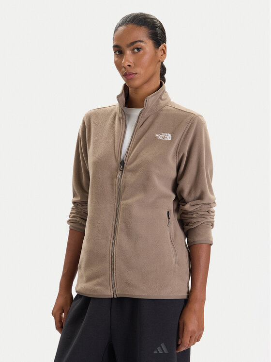 The North Face Polar Glacier NF0A8D2F Beżowy Regular Fit