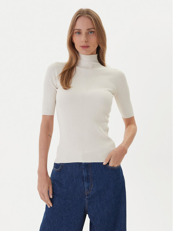 Kontatto Golf 3M0821C Écru Slim Fit