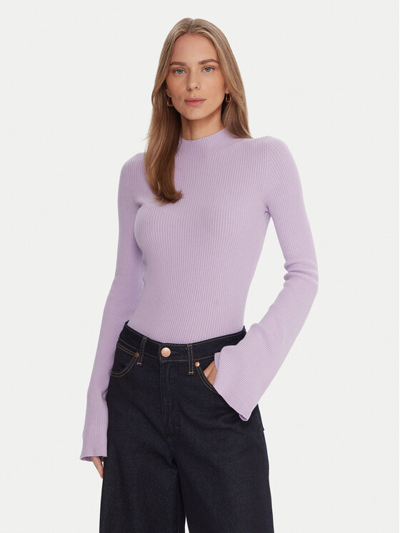 Kontatto Golf 3M0816C Fioletowy Regular Fit