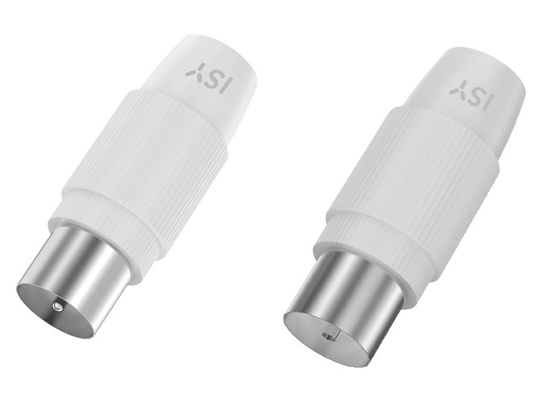 Zestaw adapterów antenowych ISY ISA-9069 Biało-srebrny