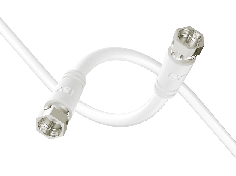 Kabel antenowy ISY ISA-9003 10m Biały
