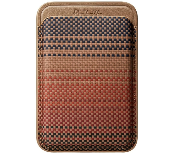 Pitaka Woven Wallet MagSafe Sunset
