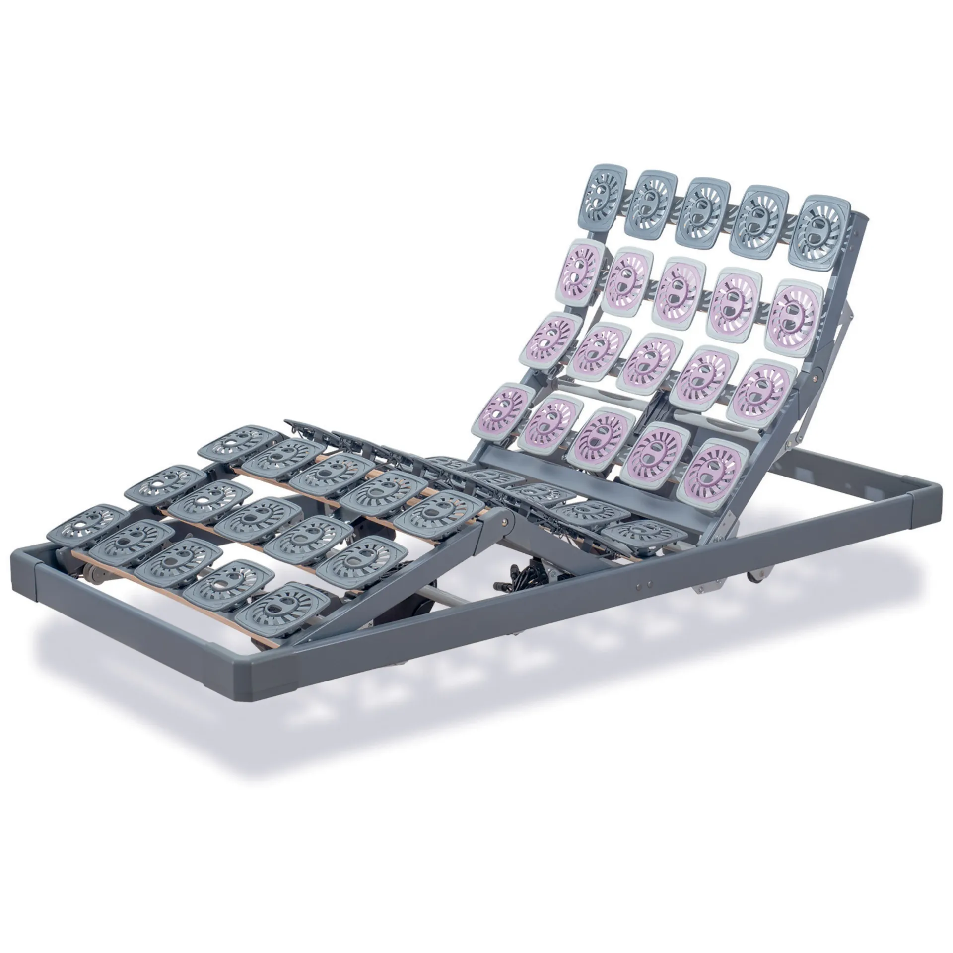 Stelaż Tempur Premium Flex 4000 90x200 tapicerowany, regulowany, elektryczny, pilot bezprzewodowy/aplikacja mobilna