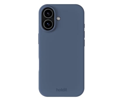 Holdit Silicone Case iPhone 17 Pacific Blue