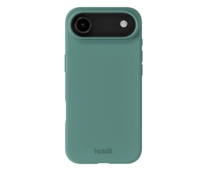 Holdit Silicone Case iPhone 17 Air Moss Green