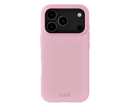 Holdit Silicone Case iPhone 17 Pro Pink
