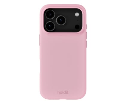 Holdit Silicone Case iPhone 17 Pro Max Pink