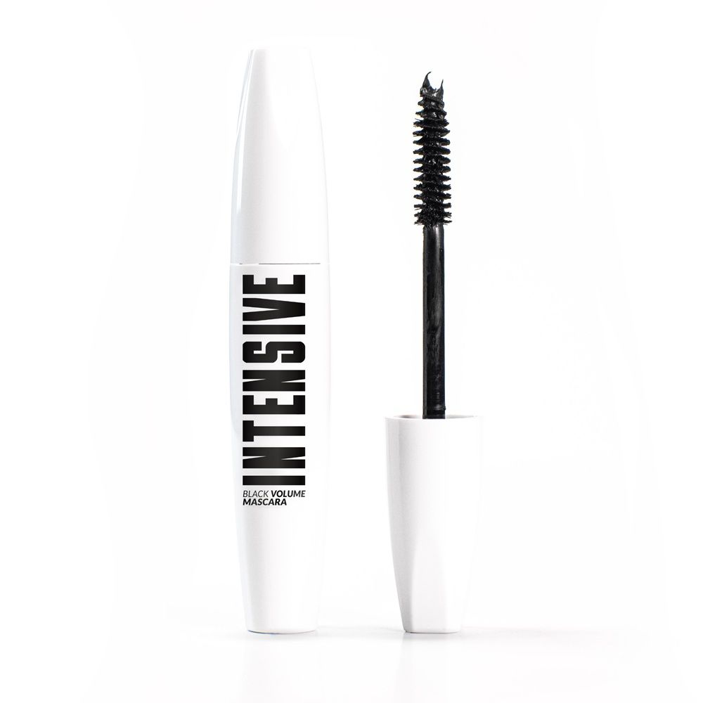 QUIZ COSMETICS Mascara Intensive Black Volume intensywnie czarny podkręcający tusz do rzęs 8g