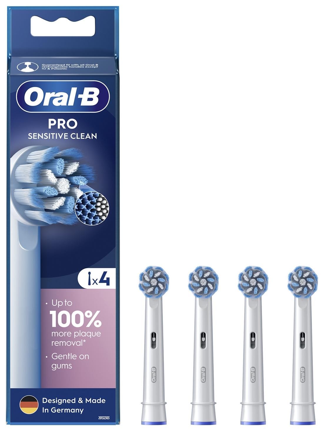 Oral-B EB60X Sensitive Clean 4 szt.