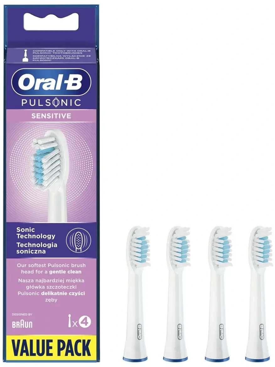 Oral-B Pulsonic Sensitive SR32 4 szt. biały