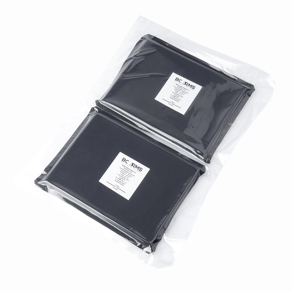 BC ARMS - Wkład balistyczny Warrior Soft K2 15 x 20 cm - Komplet 2 wkładki - BCA-SOFT-K2-15x20