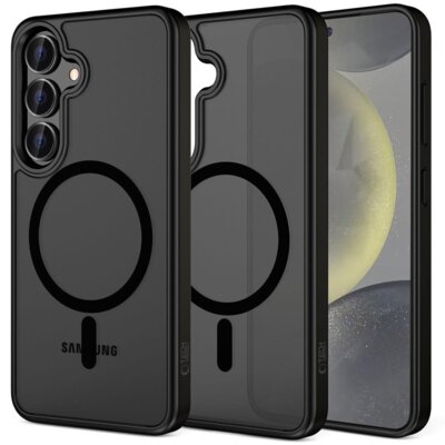 Etui TECH-PROTECT MagMat MagSafe do Samsung Galaxy S25 FE Czarny Mat