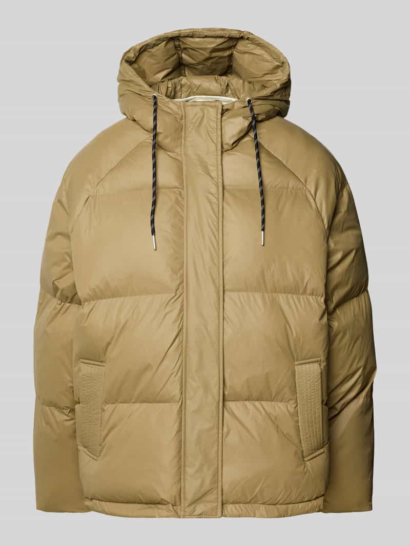 Kurtka pikowana z kapturem model ‘Shelby’