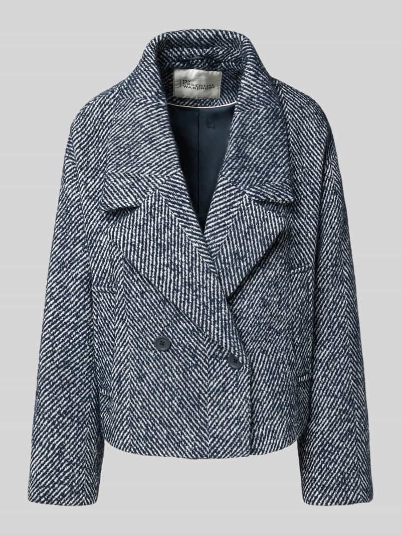 Kurtka o kroju regular fit z dodatkiem wełny model ‘Maggie’