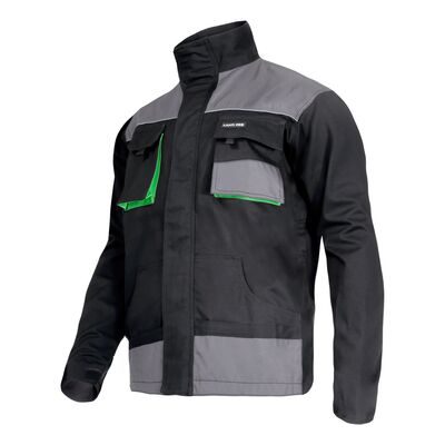LAHTI PRO Bluza ochronna L40407 czarno zielona XL