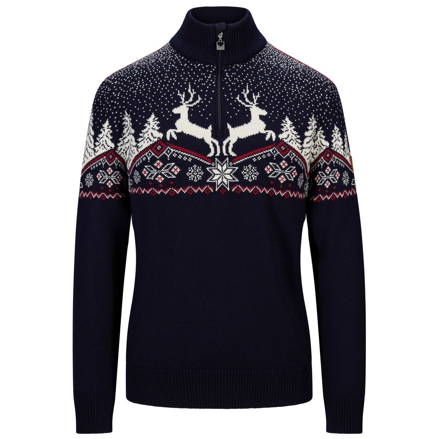 Sweter damski Dale of Norway Dale Christmas Fem Sweater Rozmiar: S / Kolor: ciemnoniebieski/biały
