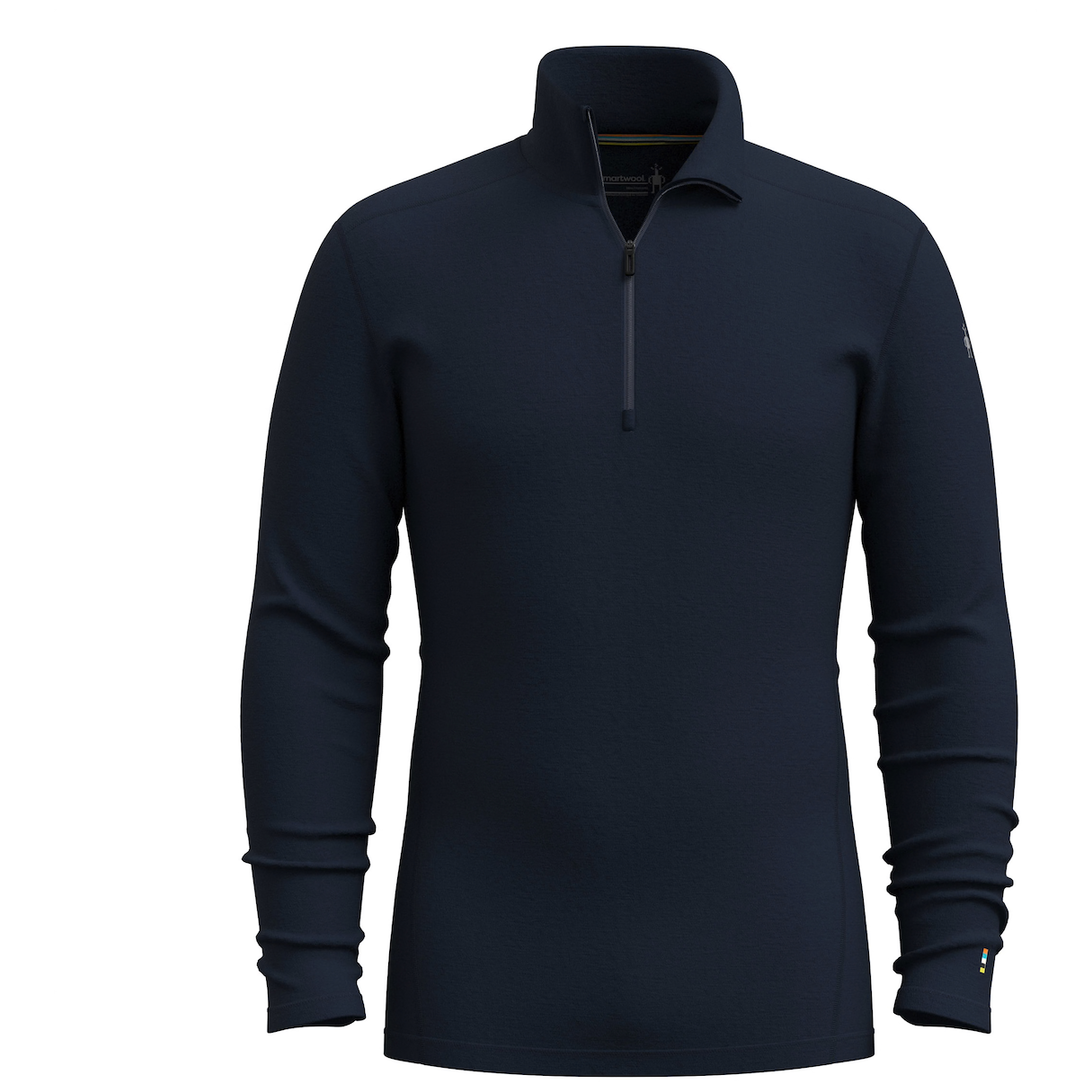 Męska koszulka Smartwool M Classic Thermal Merino Base Layer 1/4 Zip Rozmiar: L / Kolor: ciemnoniebieski