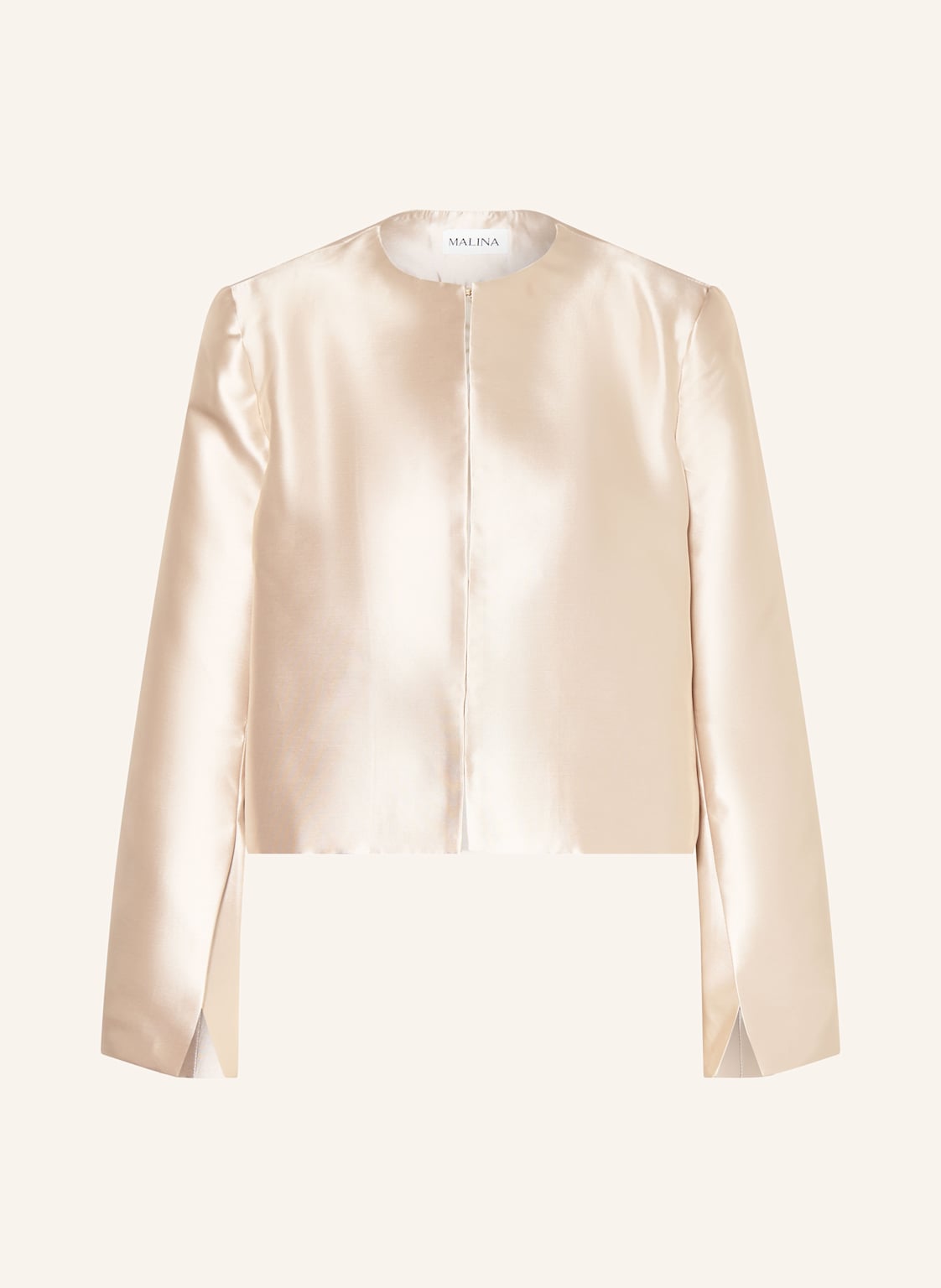Malina Żakiet Pudełkowy Ruthie beige