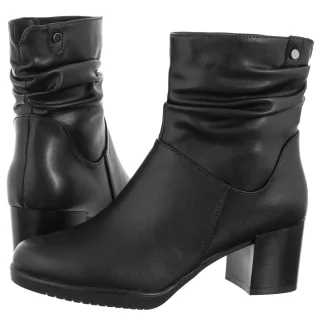 Botki Czarne BT 25636-S (SL579-b) Sergio Leone