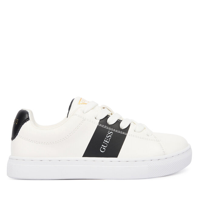 Sneakersy Guess N5BZ07 WO120 Biały