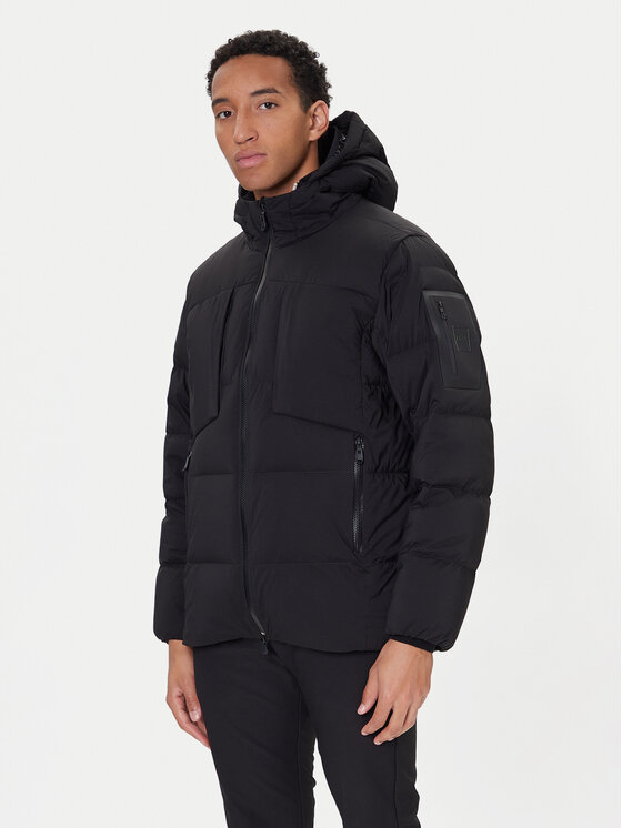 BOSS Kurtka puchowa Riplite 50543963 Czarny Regular Fit