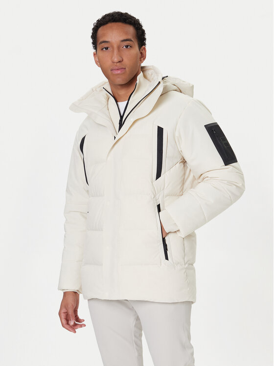 BOSS Kurtka puchowa Block-X 50547262 Beżowy Regular Fit