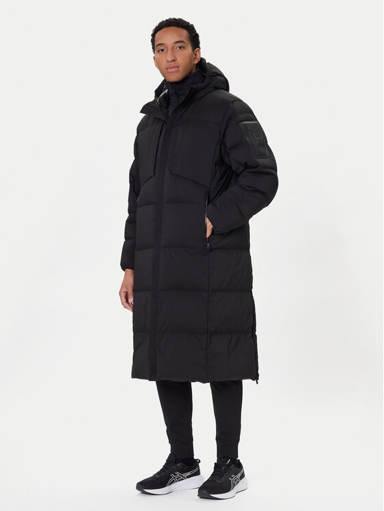 BOSS Płaszcz zimowy Riplite 50543972 Czarny Regular Fit