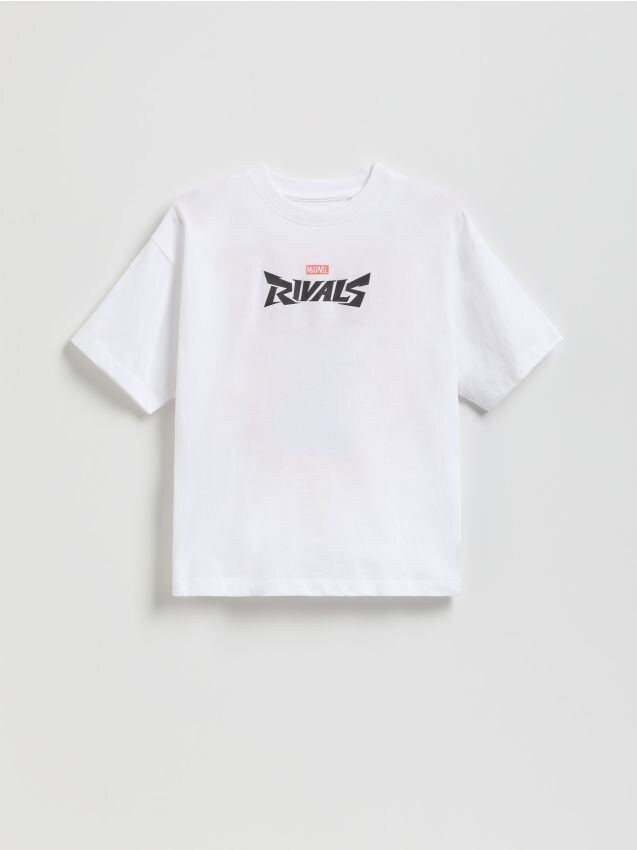 Reserved - T-shirt Spidey - biały