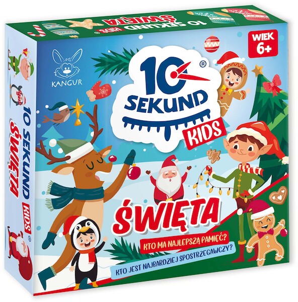 Gra 10 Sekund Kids Święta