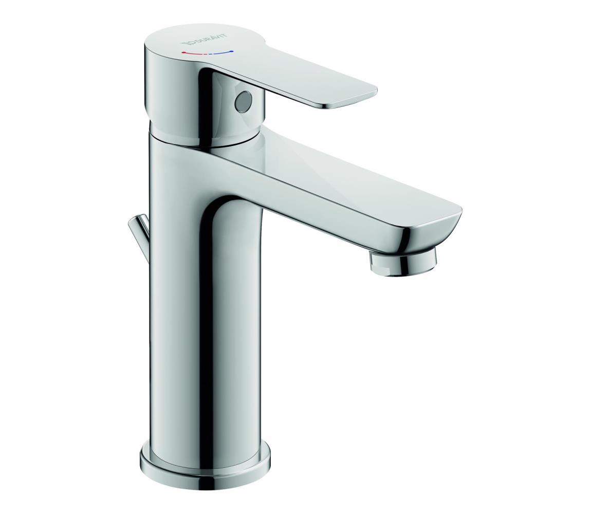 Duravit DC1023001010 - Bateria umywalkowa D-CODE + korek, chrom błyszczący