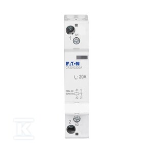 Eaton Stycznik instalacyjny, 20A, 230V AC, 1NO CR2010230A