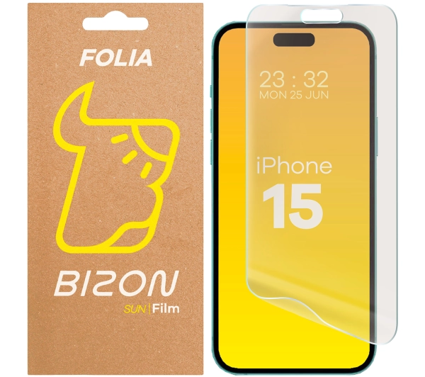 Bizon matowa Film Sun do Apple iPhone 15
