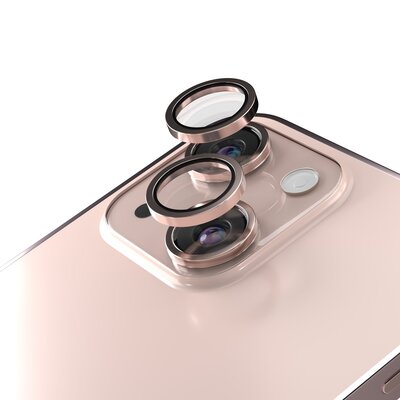 Szkło na aparat ETTERI Camera Lens Protector do Apple iPhone 13/13 Mini Różowy