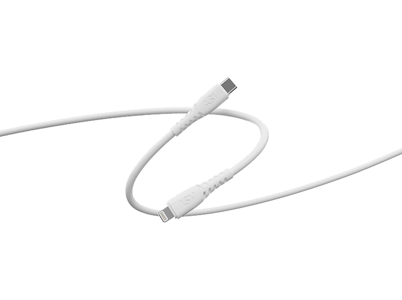 Kabel ISY IUC-1109 USB-C do Lightning 1m Biały
