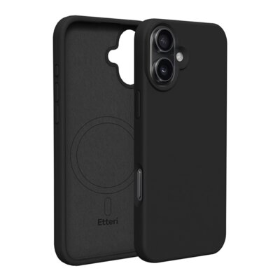 Etui ETTERI Silicone Mag do Apple iPhone 17 Czarny