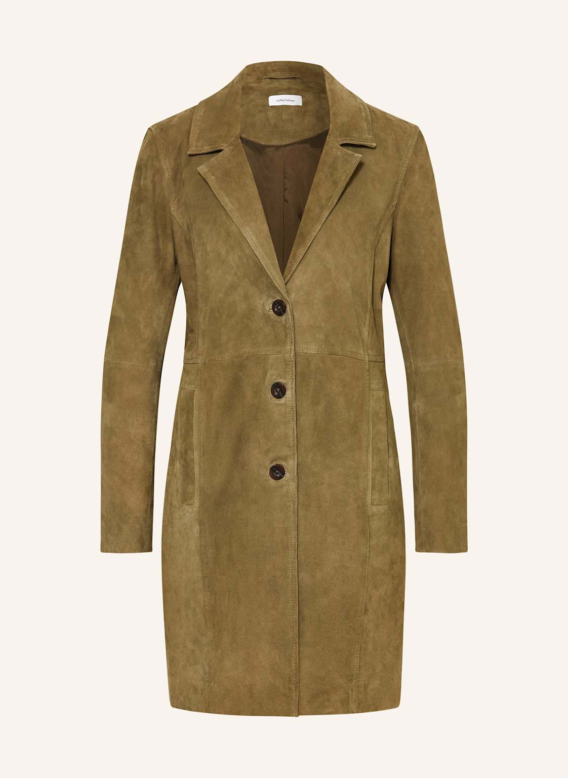 Darling Harbour Płaszcz Skórzany gruen