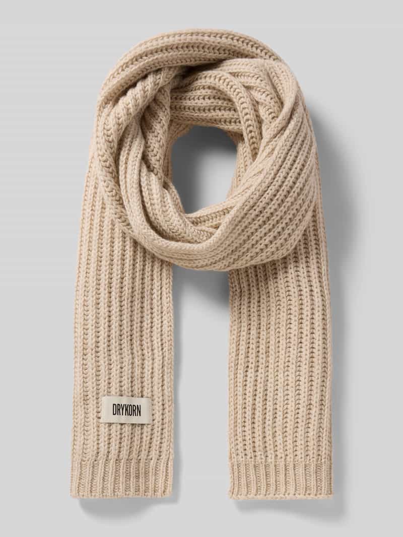 Szal z detalem z logo model ‘CRONICA’