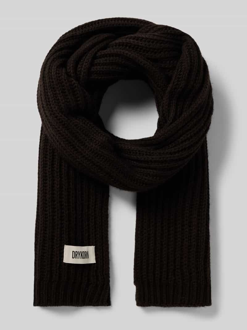 Szal z detalem z logo model ‘CRONICA’