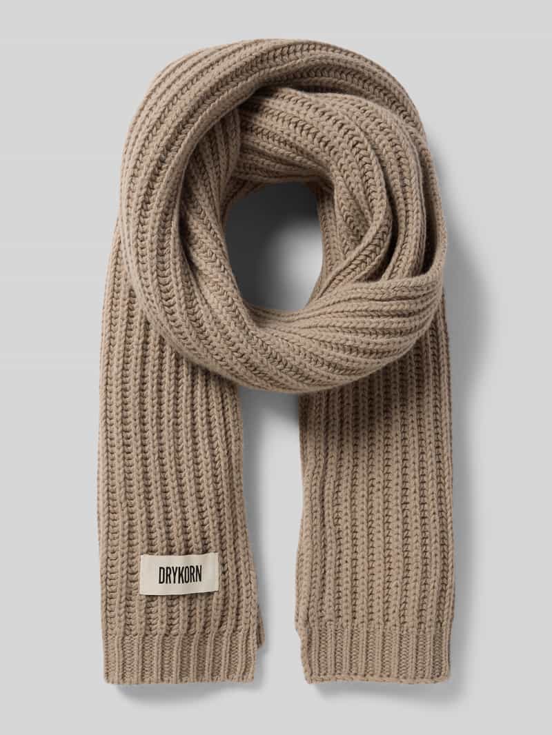 Szal z detalem z logo model ‘CRONICA’