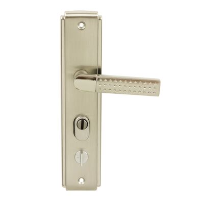 Klamka ASIA K+K M9 nikiel PZ68 prawa