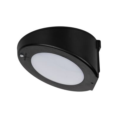 Kinkiet solarny LED KingBerry YOLA SLR czarny