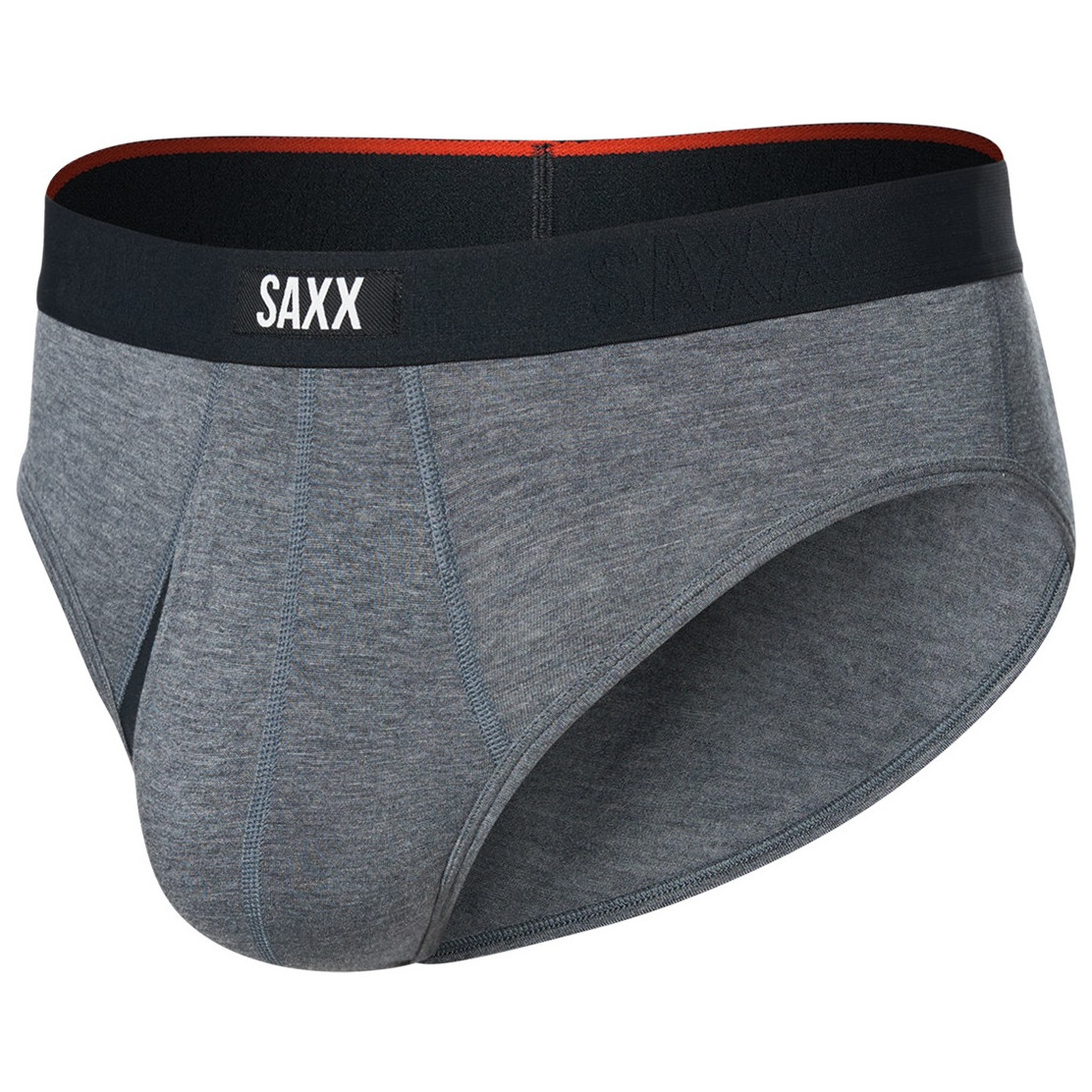 Slipy męskie Saxx Vibe Xtra Soft Comfort Brief Fly Rozmiar: L / Kolor: szary