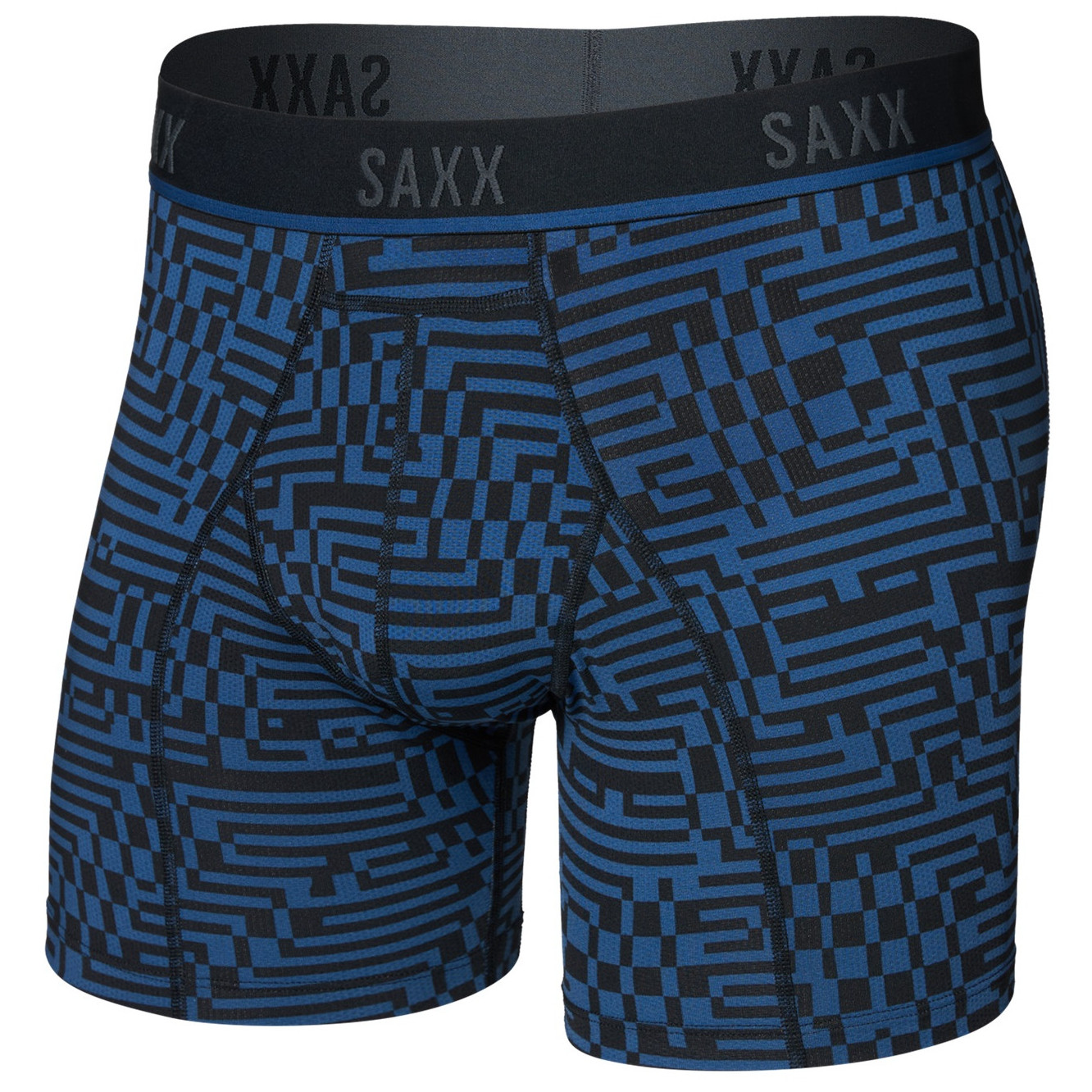 Bokserki Saxx Kinetic Light-Compression Mesh Bb Rozmiar: L / Kolor: niebieski/czarny