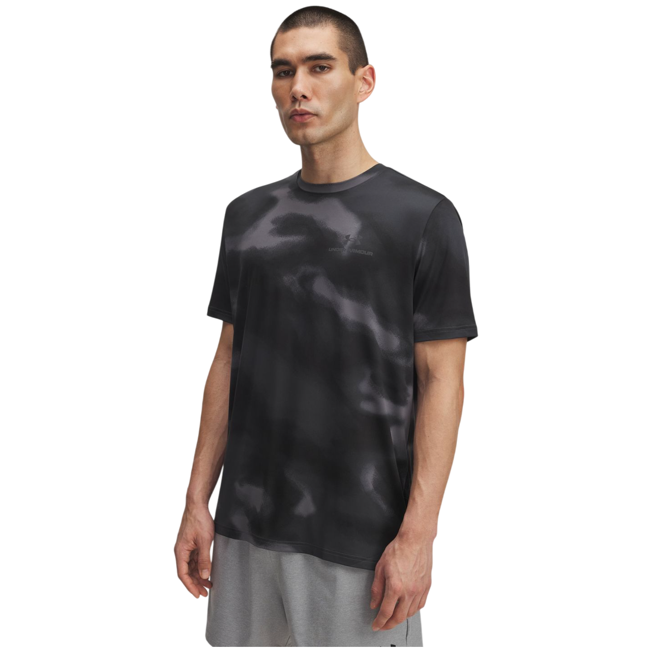 Koszulka męska Under Armour Vanish Energy Printed SS Rozmiar: XXL / Kolor: czarny/szary