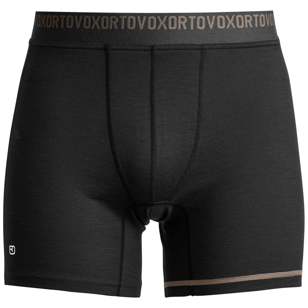 Męskie bokserki Ortovox 185 Rock'N'Wool Boxer Rozmiar: XL / Kolor: czarny
