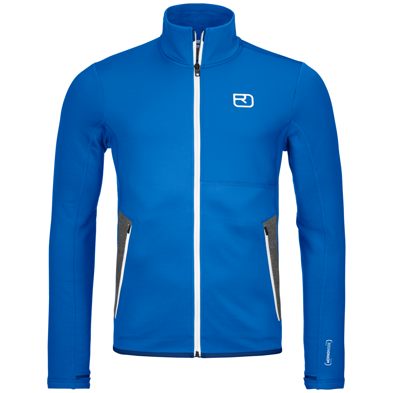 Męska bluza Ortovox Fleece Jacket M Rozmiar: M / Kolor: niebieski/szary