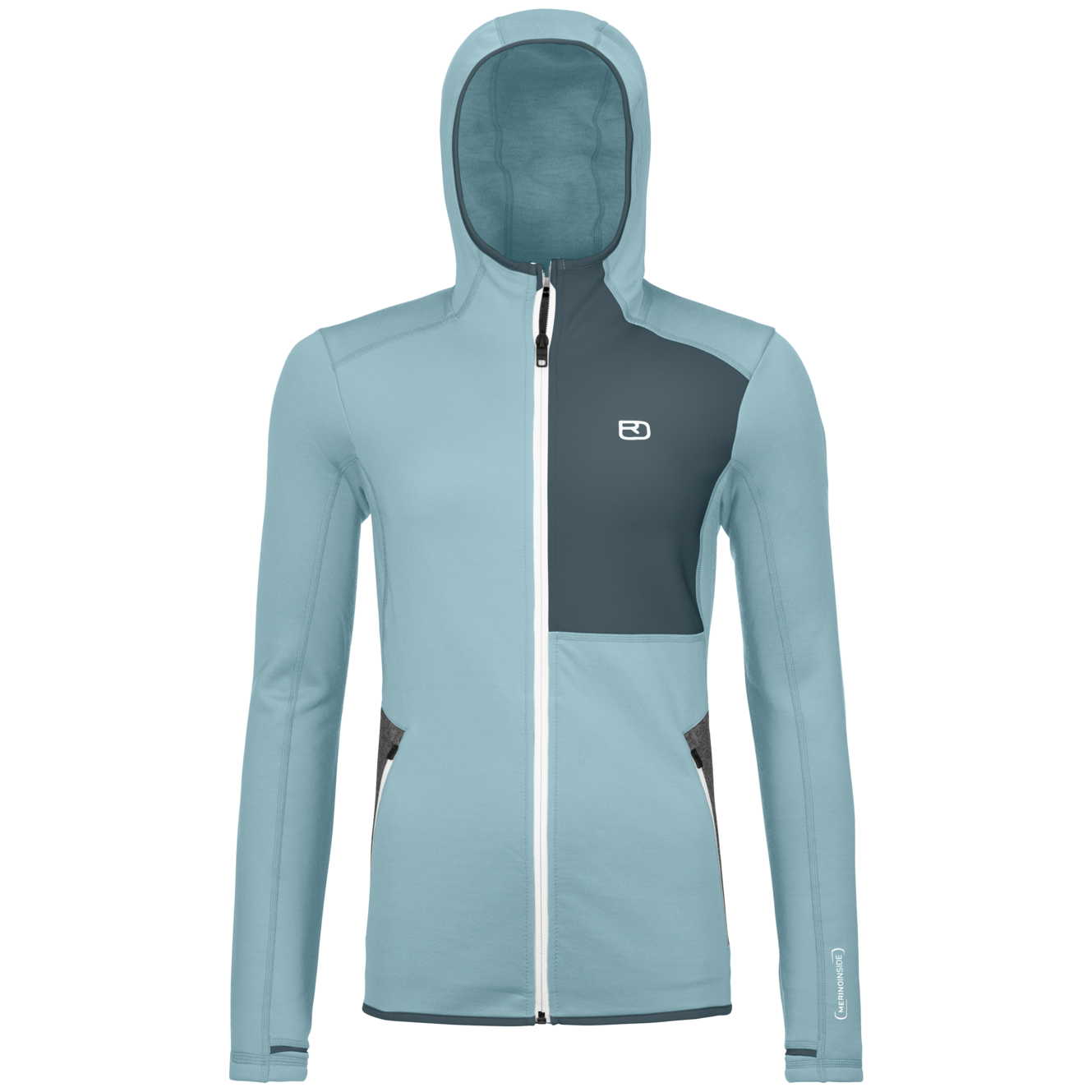 Bluza damska Ortovox Fleece Hoody W Rozmiar: L / Kolor: jasnoniebieski