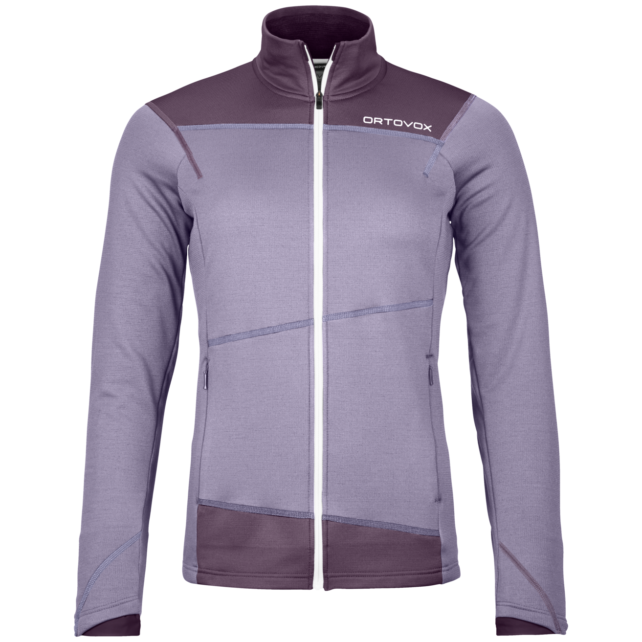Bluza damska Ortovox Fleece Light Jacket W Rozmiar: L / Kolor: fioletowy